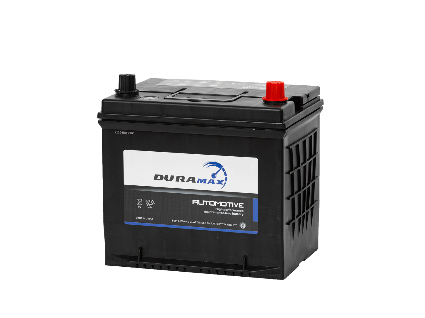 55D23L / 75D23L - 580CCA 12V MF CAR BATTERY DURAMAX image 0