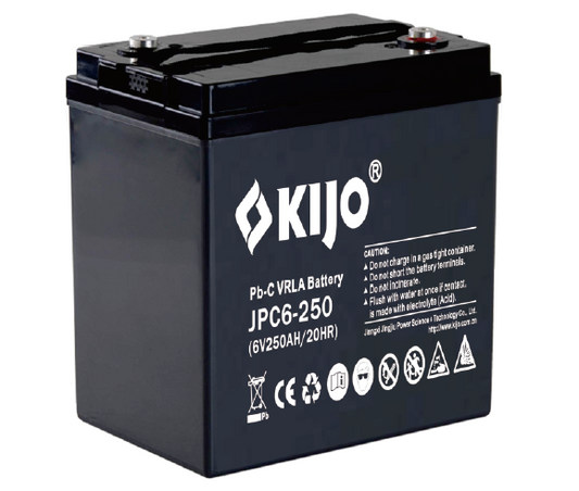 GC2 / JPC6-250DT - 6V 250AH LEAD CARBON DEEP CYCLE BATTERY image 0
