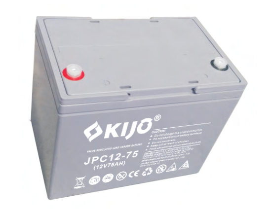 JPC12-75 - 12V 75AH LEAD CARBON DEEP CYCLE BATTERY image 0