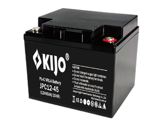 JPC12-45 - 12V 45AH LEAD CARBON DEEP CYCLE BATTERY image 0