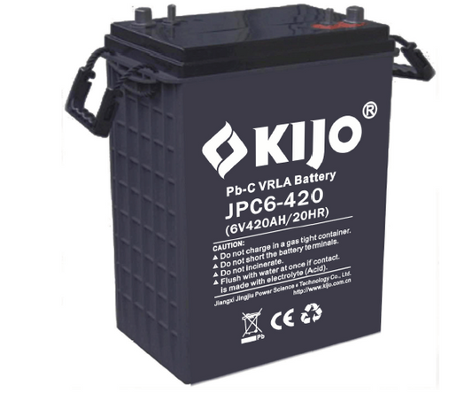 L16 / JPC6-420DT - 6V 420AH LEAD CARBON DEEP CYCLE BATTERY image 0