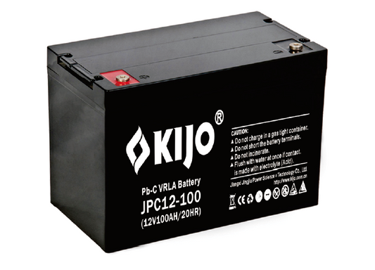 27AGM / JPC12-100 - 12V 100AH LEAD CARBON DEEP CYCLE BATTERY image 0